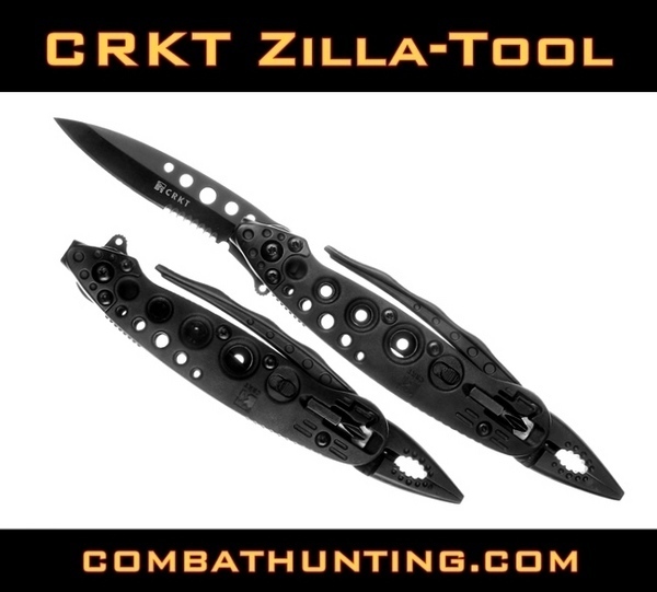 CRKT Zilla-Tool Black On Black