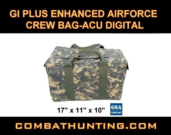 G.I. Air Force Crew Bag Heavy Duty ACU Digital