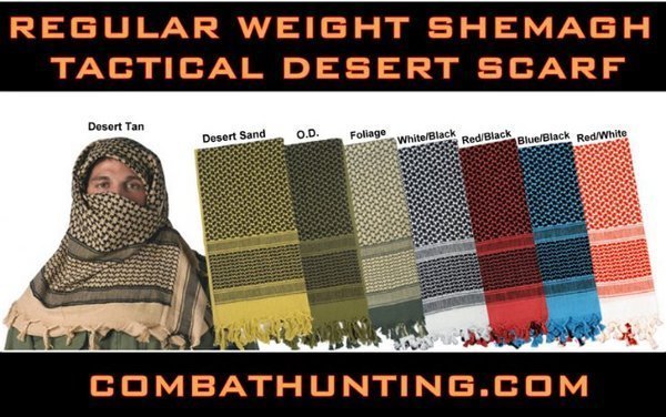 Shemagh Tactical Desert Scarves Desert Tan