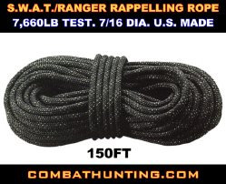 SWAT RANGER Rappelling Rope (150 Feet)