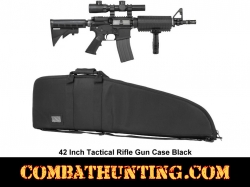 42 Inch Tactical Rifle Gun Case Black