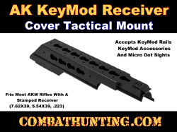 AK KeyMod Mount Receiver Cover