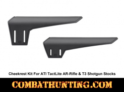 ATI TactLite Stock Cheekrest Kit Black