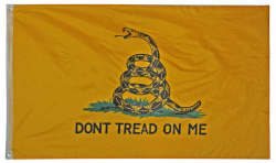 Don't Tread On Me Flag 3' x 5 Gadsden flag
