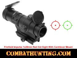 FF26026 Firefield Impulse 1x28mm Red Dot Sight With Cantilever 