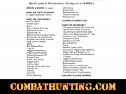 H&R New England Firearms Disassembly & Reassembly Gun-Guides Manual