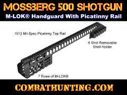 Mossberg 500 Tactical Picatinny Rail System With M-Lok Handguard