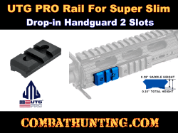 UTG PRO Rail for Super Slim Drop-in Handguard 2 Slots