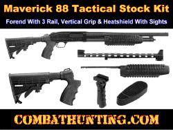 Mossberg Maverick 88 Security Tactical Stock & Forend Upgrades Kit