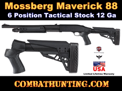 Mossberg Maverick 88 Tactical Shotgun Stock Black
