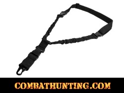 Single Point Bungee Sling QD Black