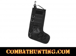 Tactical Christmas Stocking With Handle Black