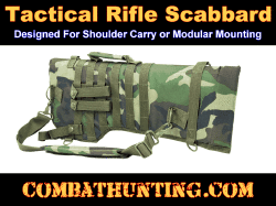 Tactical Rifle Scabbard 6 Colors To Choose From