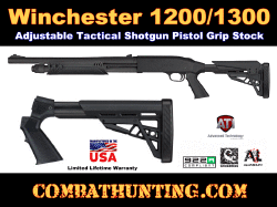 Winchester 1200/1300 Shotgun Pistol Grip Stock Adjustable TactLite