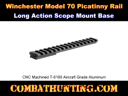 Winchester 70 Long Action Scope Mount Base Weaver/Picatinny