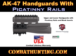 ATI AK-47 Handguard with Picatinny Rails Destroyer Gray