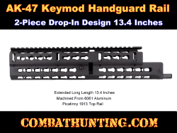 AK-47 KeyMod Handguard-Extended AK Rail