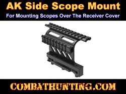 AKM-AK-47 Double Picatinny Rail Side Mount