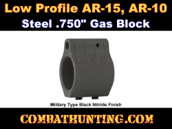 ATI Low Profile AR-15 AR-10 Gas Block .750