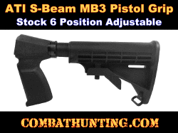 ATI S-Beam MB3-R Pistol Grip Adjustable Stock