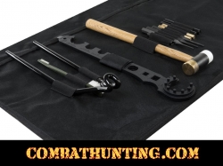 AR15/M4 Gunsmithing Tool Kit With Black Cleaning Mat