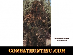 Woodland Sniper Ghillie Suit