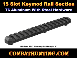 Keymod Picatinny Rail Section 15 Slot