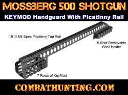 Mossberg 500 Picatinny Rail System With Keymod Handguard