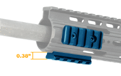 UTG PRO Rail For Super Slim Free Float Handguards 5 Slot
