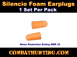 Silencio Hearing Protection Ear Plugs For Shooting