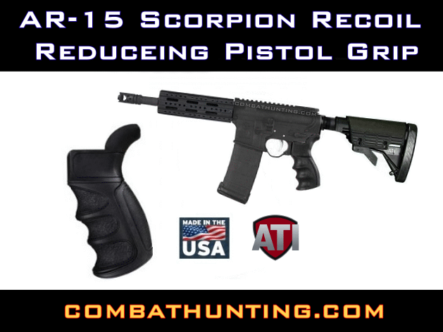 AR-15 Scorpion Recoil Reduceing Pistol Grip ATI