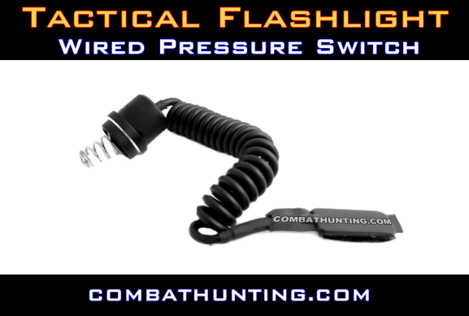 Tactical Flashlight Wired Pressure Switch