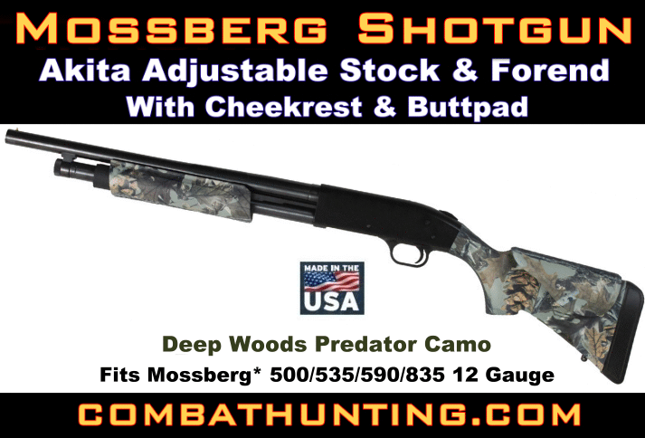 Mossberg Shotgun Adjustable Stock Deep Woods