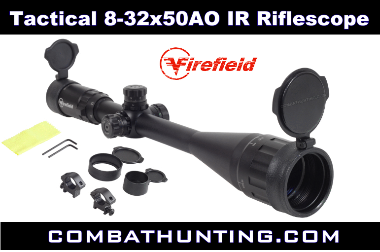 Tactical Sniper 8-32x50 AO IR Riflescope