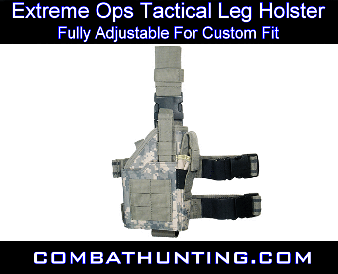 Extreme Ops Tactical Leg Holster Army Digital