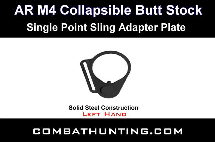 Single Point Sling Adapter Plate Left Hand