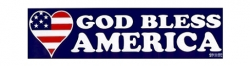 God Bless America Bumper Sticker