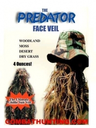 Ghillie Suit Predator Face Veil