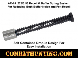 AR-15 Silent Captured Recoil Spring System .223/5.56