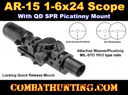 1-6x24 SFP LPVO Scope with Cantilever Mount