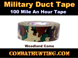 Woodland Camo Duct Tape 100 Mile An Hour Tape