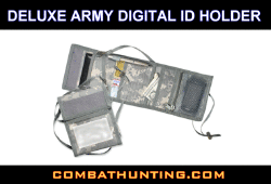 Military Deluxe ARMY Digital ID Holder