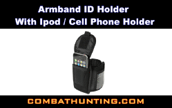 ACU Armband ID Holder With Ipod/Cell Phone Holder