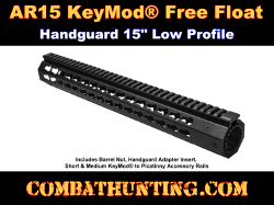 AR15 KeyMod Free Float Handguards 15 Inches