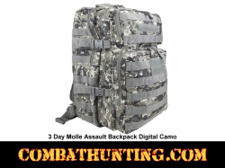 3 Day Molle Assault Backpack Digital Camo