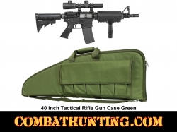 40 Inch Tactical Rifle Gun Case Green