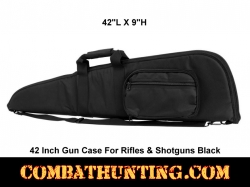 42 Inch Gun Case For Rifles & Shotguns Black