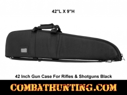 42 Inch Gun Case For Rifles & Shotguns Black