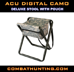 Acu Digital Camouflage Deluxe Stool & Pouch