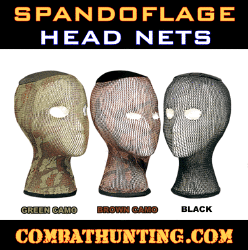 Spandoflage Camo Head Net